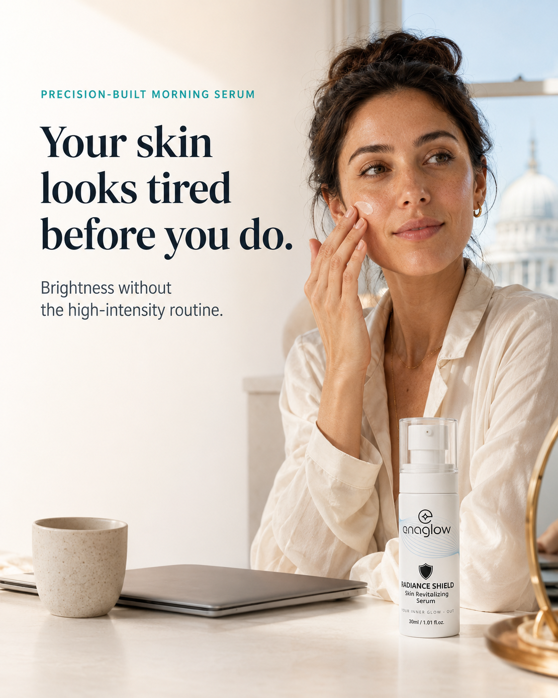 Radiance Shield – NAD+ & Advanced Peptide Serum